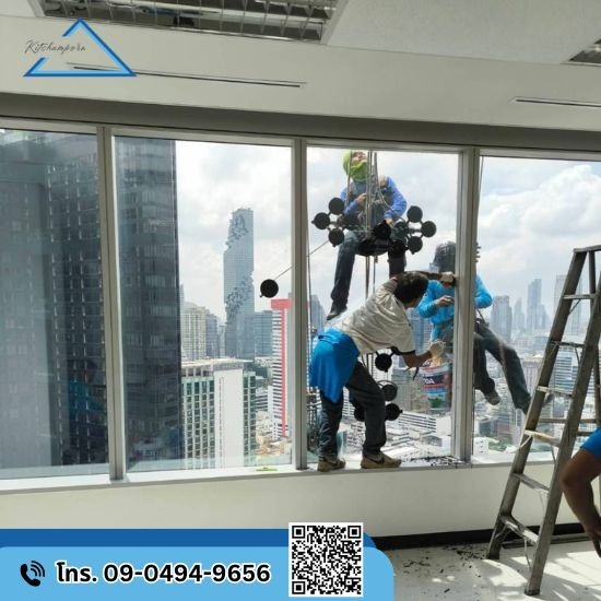 รับแก้ไขกระจกอาคารสูง รับแก้ไขกระจกอาคารสูง